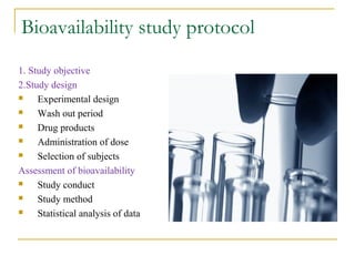 Bioavailability studies | PPT