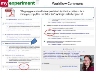 "Mapping present and future predicted distribution patterns for a
meso-grazer guild in the Baltic Sea" by Sonja Leidenberger et al
Workflow Commons
 