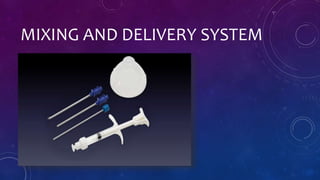MIXING AND DELIVERY SYSTEM
 