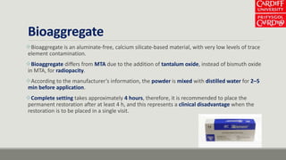 Bioceramic materials in endodontics | PPTX