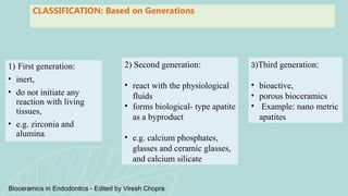 Comprehensive Overview of Bioceramics in Endodontics: History ...