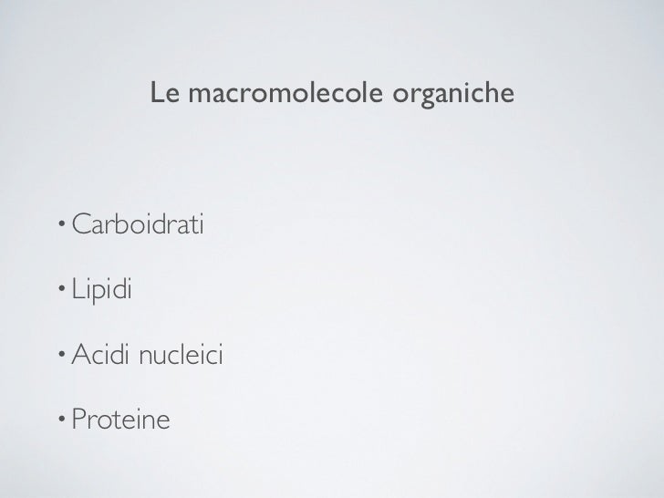 Importanza Biologica Delle Interazioni Deboli