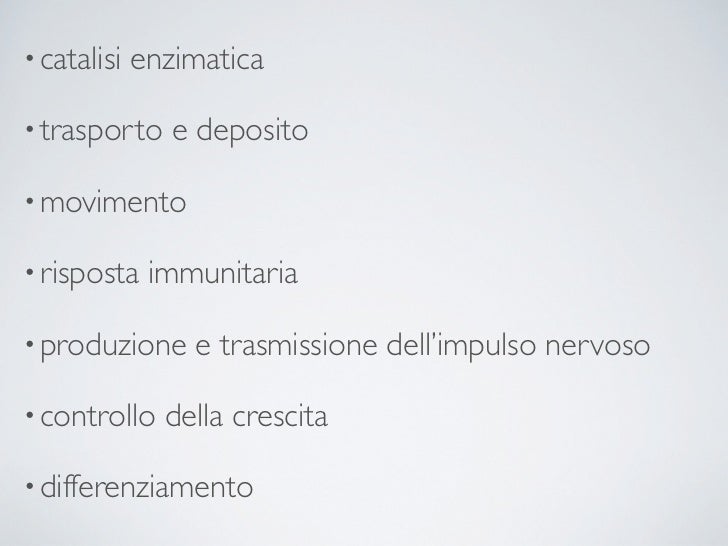 Importanza Biologica Delle Interazioni Deboli