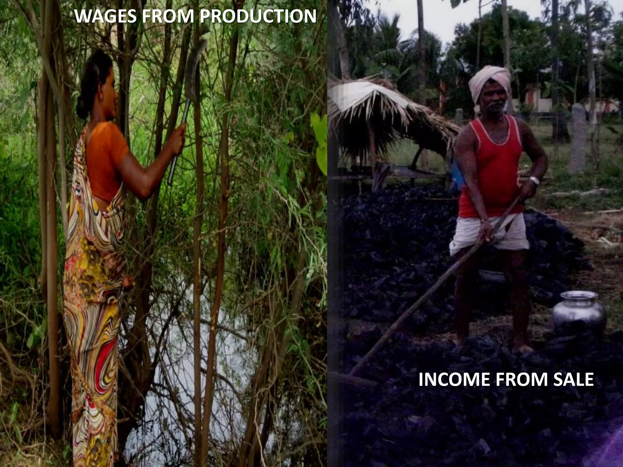 WAGES FROM PRODUCTION
INCOME FROM SALE
 