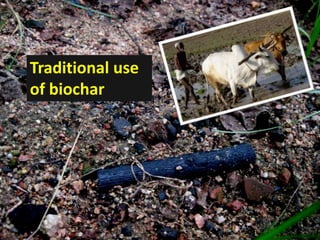 Traditional use
of biochar
 