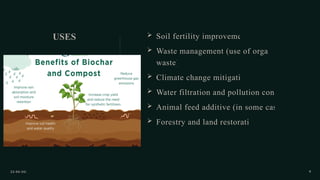 Biochar: Sustainable Soil Enhancement and Climate Change Mitigation | PPTX