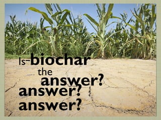 biochar
Is
the
answer?
answer?
answer?
