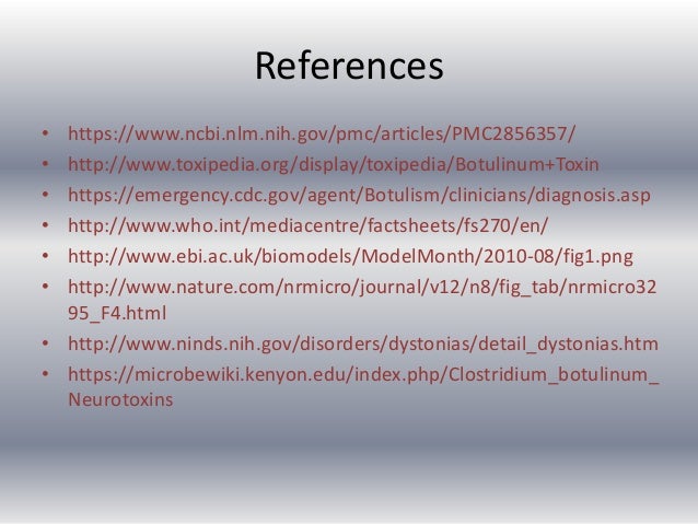 Cases of botulism picture