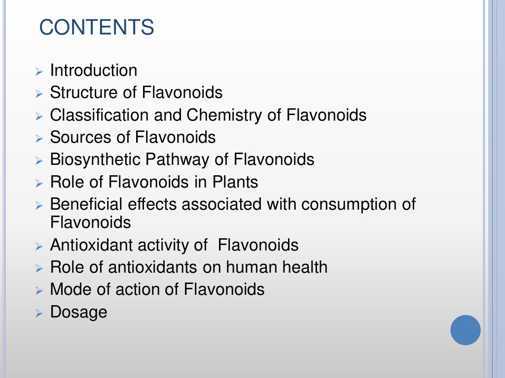 Flavonoids