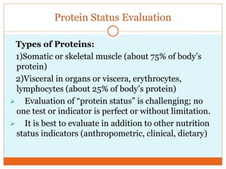 Biochemical Assessment.presentation slidesharept | PPT