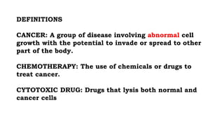 BIOCHEMICAL BASIS OF CANCER THERAPY.pptx