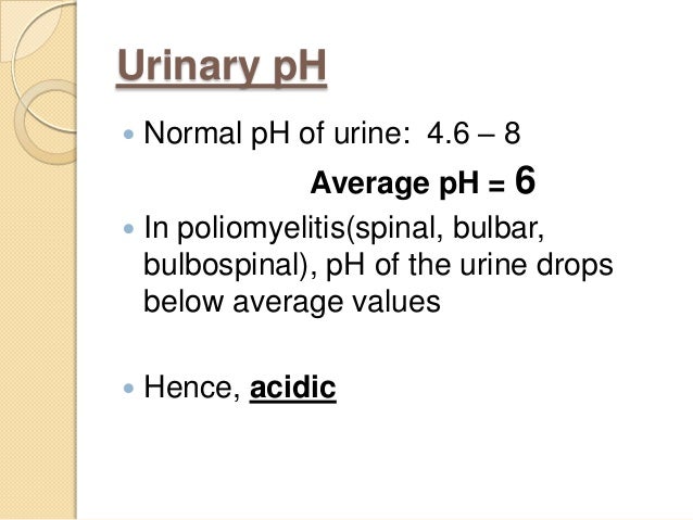 Normal Ph Of Urine The Alkaline Way Integrative Management Of 