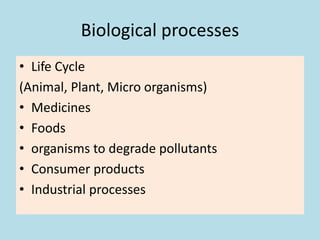 Biochemical engineering lecture | PPTX