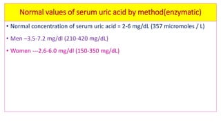 Biochemical kidney function tests with their clinical applications