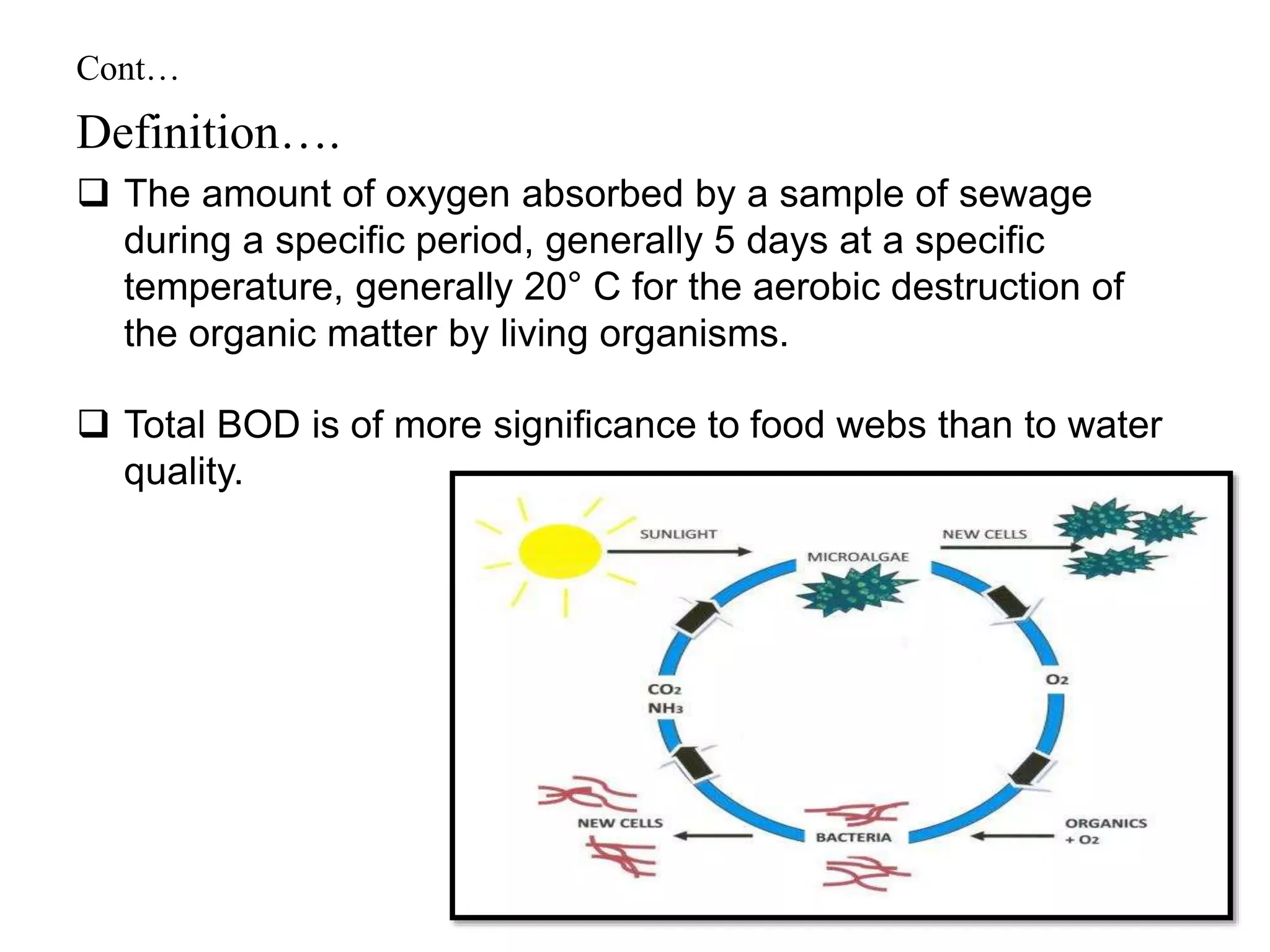 Biochemical oxygen demand | PPTX