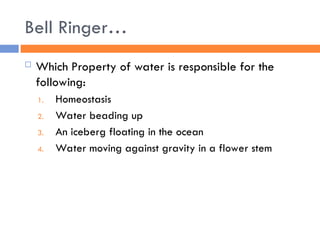 Introduction to pure biochemistry in modern science | PPT