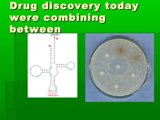 Drug discovery today
were combining
between
 