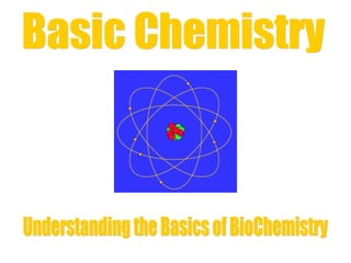 Basic Chemistry  Understanding the Basics of BioChemistry 