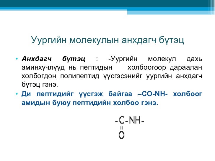 Биохимийн лекц №1