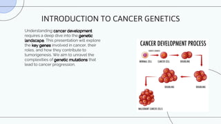 Critical Genes Involved in Cancer Development and Their Mechanisms | PDF