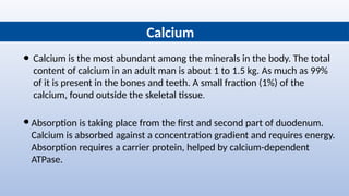 Biological Importance and Functions of Calcium and Iron in Human Health ...