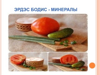 ЭРДЭС БОДИС - МИНЕРАЛЫ

 