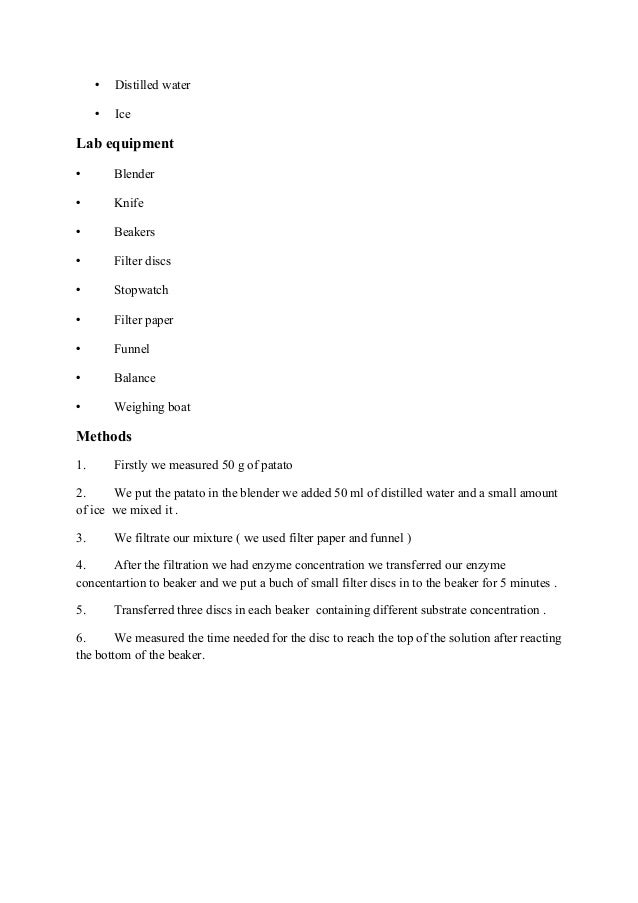 Biochemistry lab reporttt