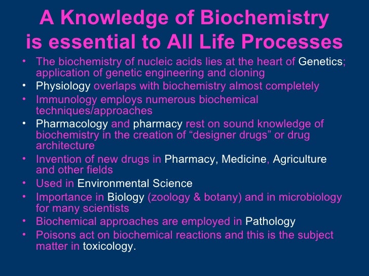 Biochemistry lecture 1