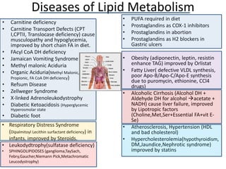 Biochemistry lecture 28 intermediary metabolism, diseases with case ...