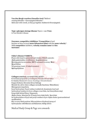 Biochemistry mnemonics 