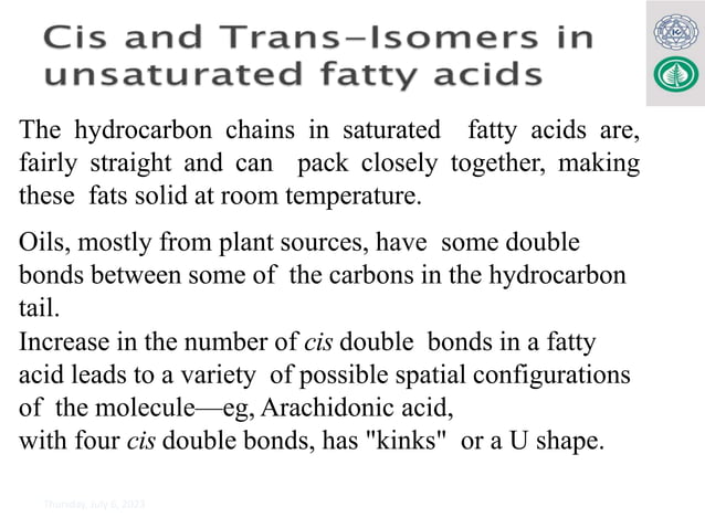 Biochemistry of Lipids_MBBS_BDS-Lab.Med.pptx | Chemistry | Science