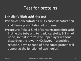 Anhydrotic Rings Test Urinalysis- Methods, observations and clinical significance | PPT