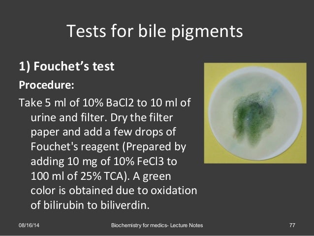 bile salts and bile pigments