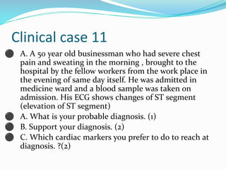 Biochem OSPE -2.pdf with clinical cases and fluid composition | PDF