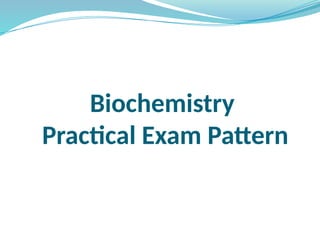Biochemistry Pattern BIOCHIMIE.pptxDESCRIPTION OF BIOCHEMISTRY PRINCIPLES | PPTX