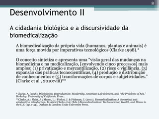 Biocidadania e medicina personalizada: A quantificação dos corpos como ...