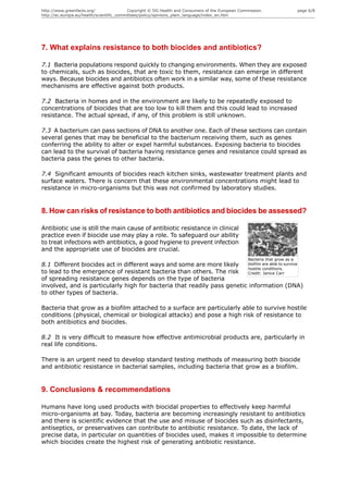 Effects of Biocides on antibiotic resistance | PDF