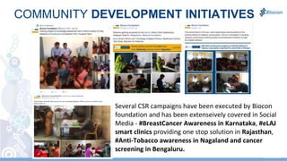 Biocon Social Media Ppt | PPTX