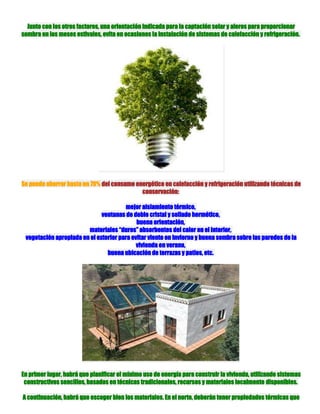 Bioconstruir o como deberían ser nuestras casas