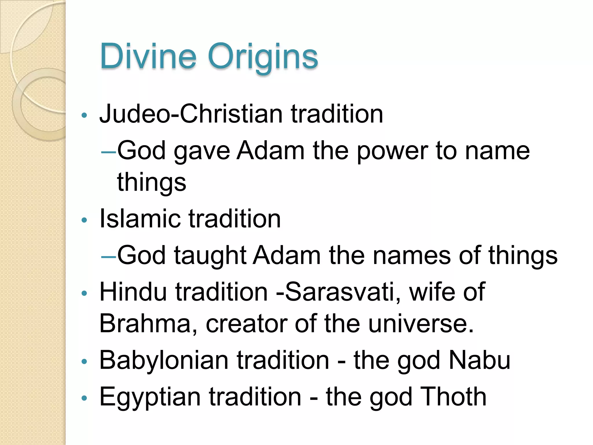 Dogs’ understanding of human languageInvestigation conducted by Juliane Kaminski;Rico, (9-year-old border collie) with approximately 200-word ‘vocabulary’ (in German)Able to learn the name of unfamiliar toys after just one exposure to the new word-toy combination. Showing skills at language comprehension that comparable to trained apes, dolphins, sea lions and parrots.