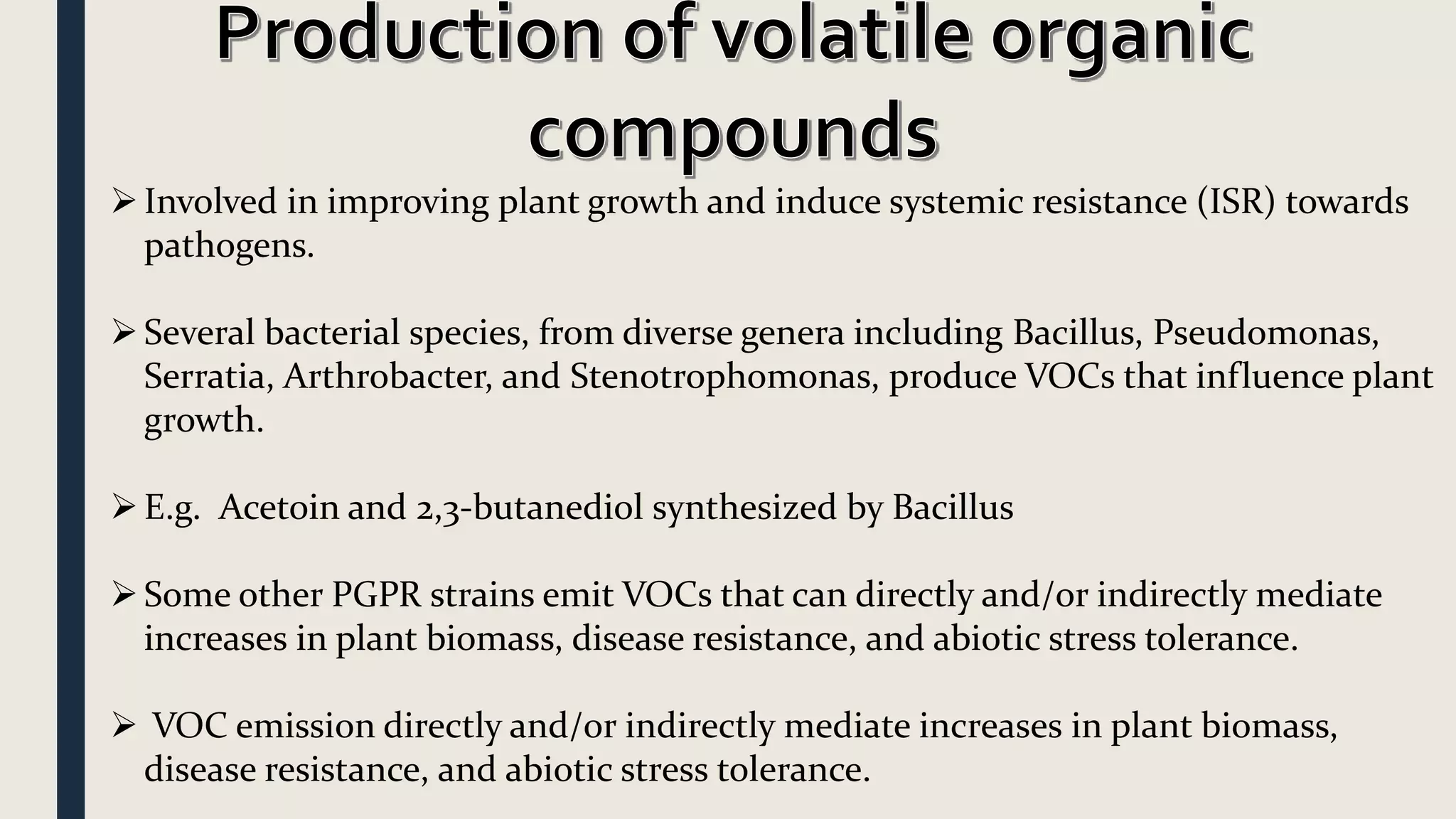 role of pgpr in plant development | PPTX