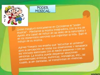 PODER
MUSICAL
 