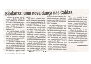 In: Gazeta das Caldas, 26 de Abril de 2013
 