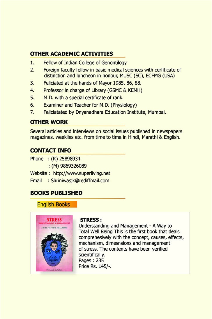 contents of biodata
