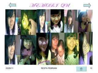 MEMORI  QU 03/26/11 RESTA PEBRIANI 