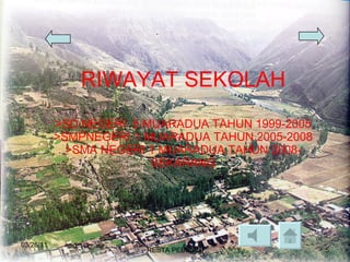 RIWAYAT SEKOLAH >SD NEGERI  5 MUARADUA TAHUN 1999-2005 >SMPNEGERI 1 MUARADUA TAHUN 2005-2008 >SMA NEGERI 1 MUARADUA TAHUN 2008-SEKARANG 03/26/11 RESTA PEBRIANI 
