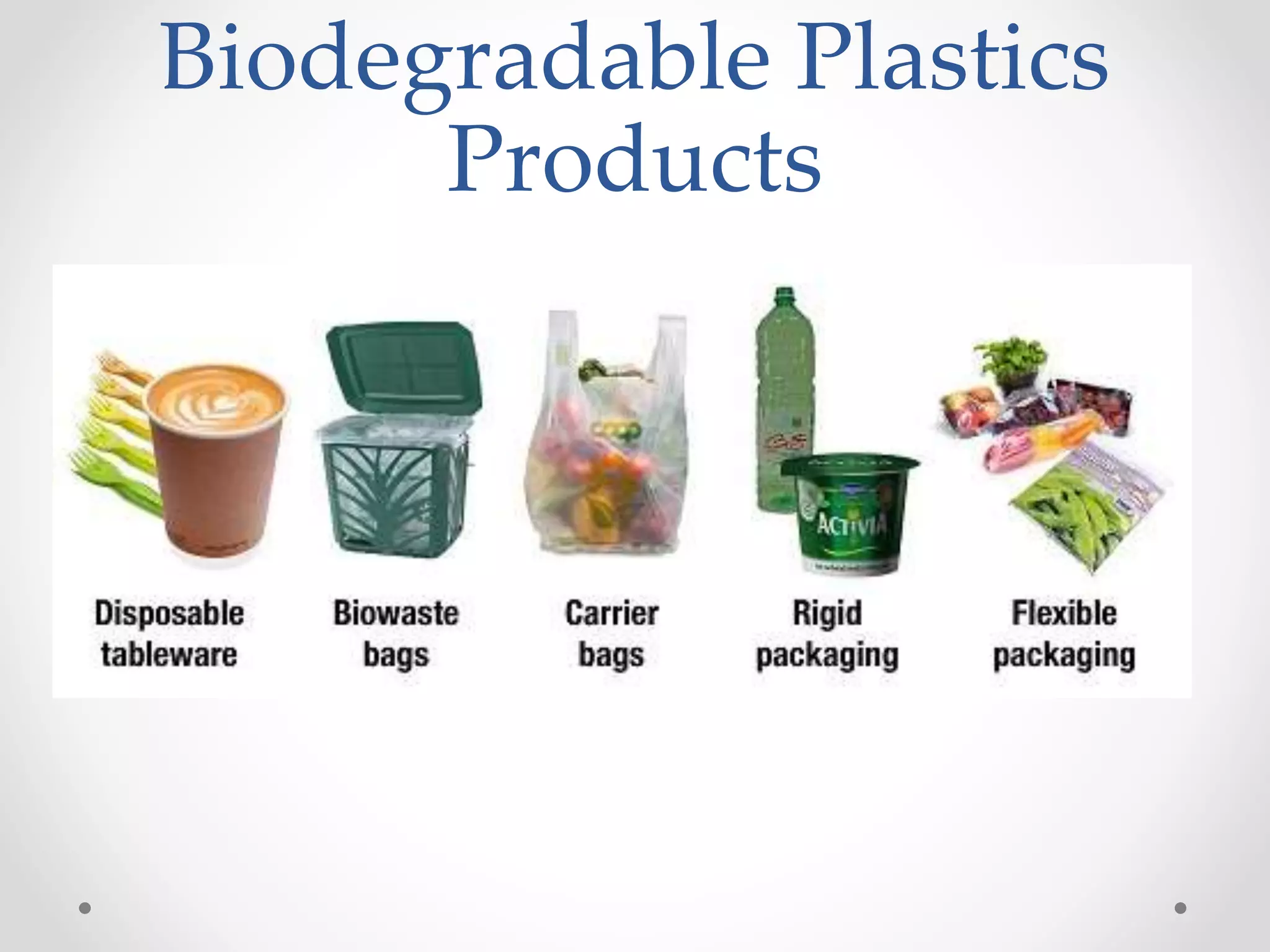 Biodegradable plastics PPT