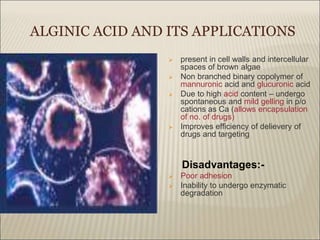 Alginic Biodegradable polymers | PPT