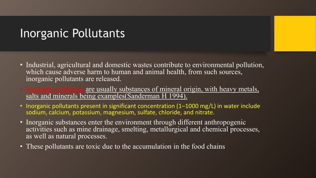Biodegradation of Environmental Pollutants | PPTX