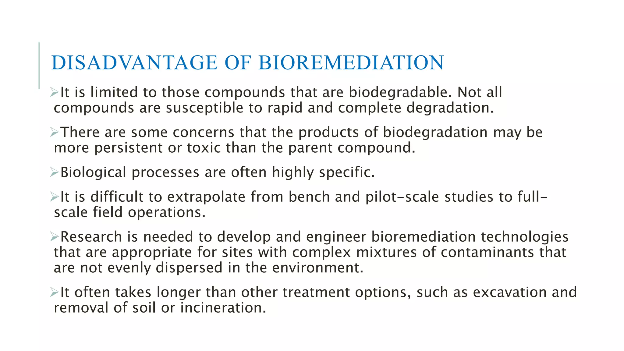 Biodegradation of pollutants | PPTX